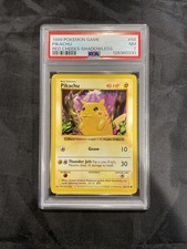 PSA10 英語版 ピカチュウ レッドチーク エラー シャドーレス 58/102 PSA10 英語版 ピカチュウ レッドチーク エラー シャドーレス 58/102