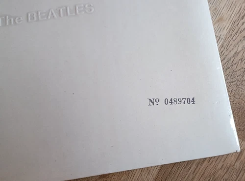 Beatles 2x LP White Album UK Apple Stereo 1st Press VERY RARE NO EMI ALL LABELS