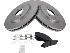 Front Brake Pad and Rotor Kit For 2009-2012 Suzuki Equator 4.0L V6 2010 BM714TX