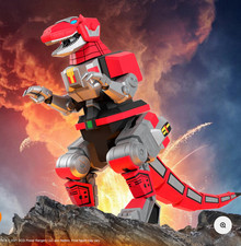 Mighty Morphin Power Rangers Tyrannosaurus Dinozord Super7 Ultimates