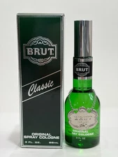 Brut Classic Original Spray Cologne 3 fl oz / 88 ml New In Box