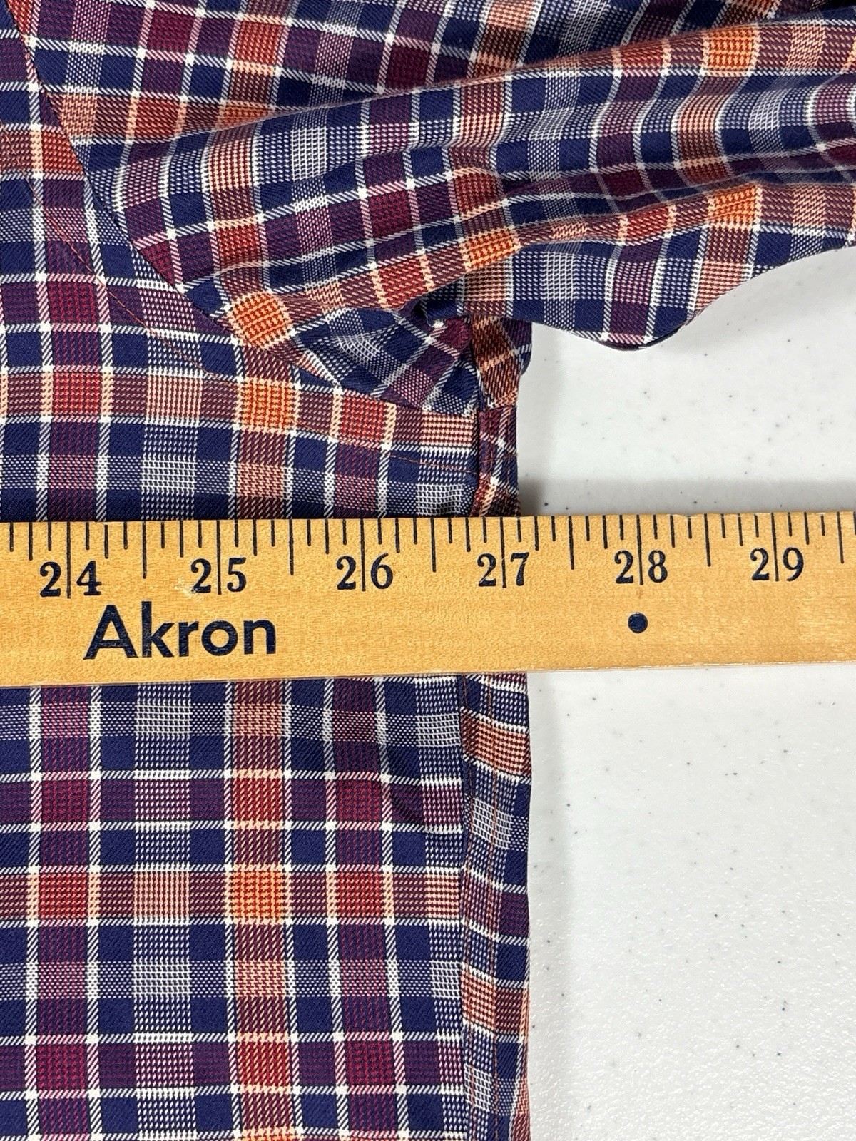 Orvis Shirt Mens XL Plaid Dress Casual Long Sleev… - image 7