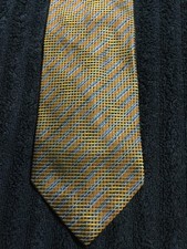 NORDSTROM Silk Geometric REPP Neck Tie NWOT