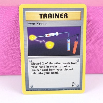 pokemon item finder card Item Finder · Base Set First Edition #74(Shadowless) main image 0