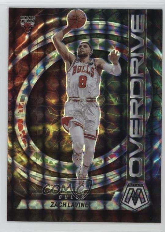 2022-23 Panini Mosaic Overdrive Zach LaVine #22 1mz7