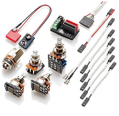EMG- Solderless wiring kit for 1 or 2 pickups w/push pull pot