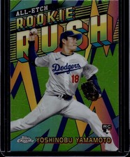 2024 Topps Chrome - Yoshinobu Yamamoto #CERR-16 for sale | eBay