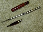 Red Theme Twist Pen with a “Marinara Sauce” Body and Red & Gold Trim, Black Ink — photo 7