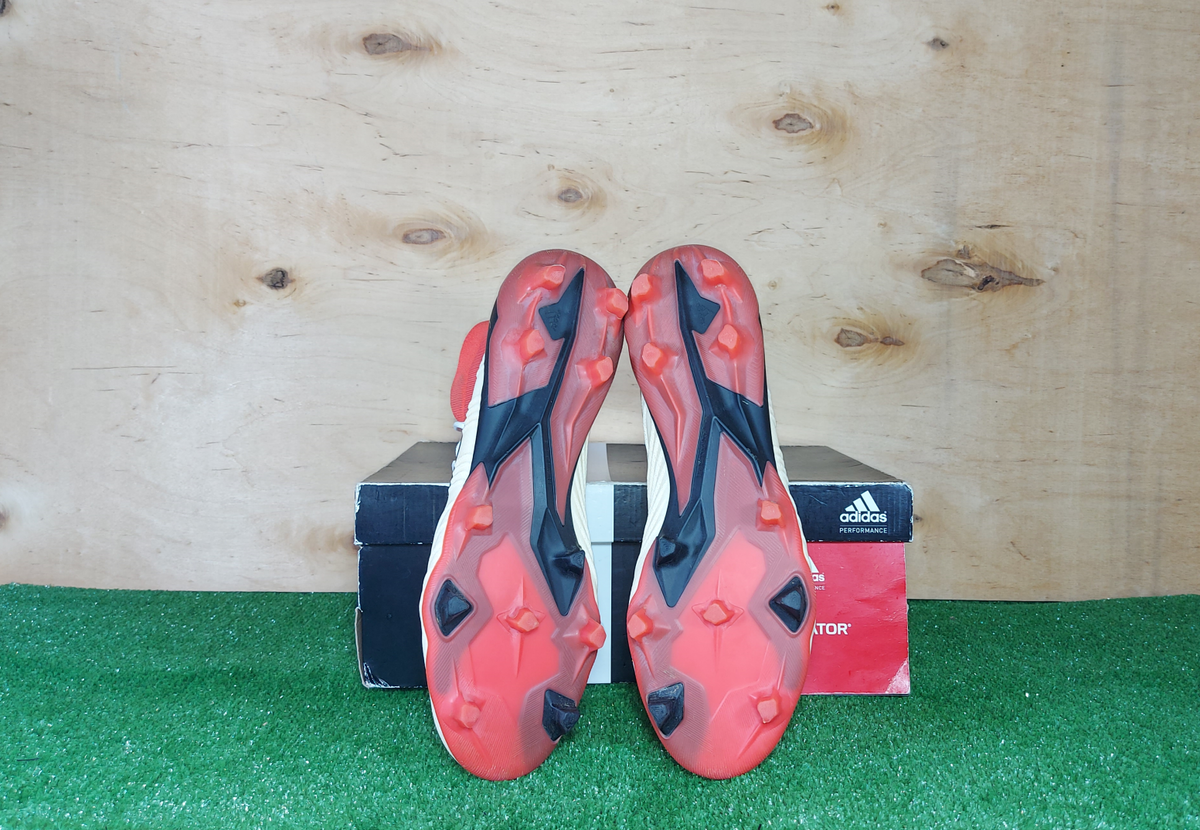 Adidas Predator 18.1 FG CM7410 White boots Cleats mens Adidas Predator 18.1 FG CM7410 White boots Cleats mens