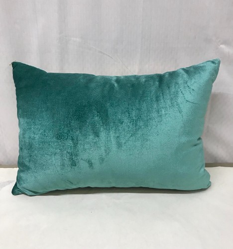 Unbranded Elephant Print Teal Blue Throw Pillow Velvet Covers Cover Bedroom - Picture 5 of 6