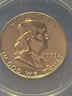 1959 Proof Franklin Silver Half Dollar  PF 66 ANACS
