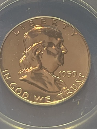1959 Proof Franklin Silver Half Dollar  PF 66 ANACS