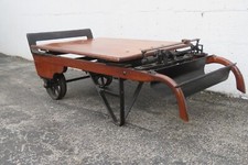 Farm Platform Renfrew Grain Scale Industrial Hand Truck Coffee Table 5195