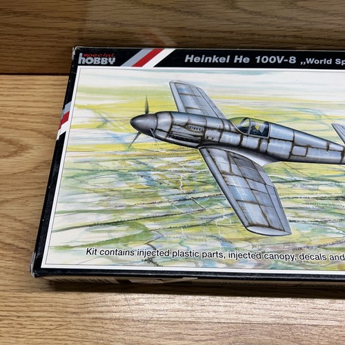 Special Hobby Heinkel He 100V-8 World Speed Record 1/72 Scale Airplane Model Kit - Picture 3 of 7
