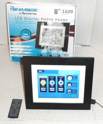 Panimage by Pandigital 8" 800x600 LED Digital Photo Frame MODEL: PI8004W01B - Picture 5 of 10