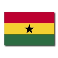Ghana Flag Car Magnet Decal - 4 x 6 Heavy Duty for Car Truck SUV