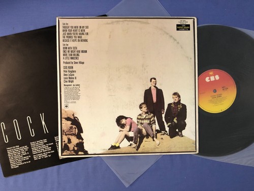 Cock Robin - Autotitulado 12" Viny LP 33 rpm 1985 CBS Aus SBP 8089 + Inserto - Imagen 2 de 10