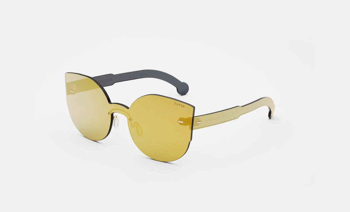 New RetroSuperFuture Sunglasses Tuttolente LUCIA Gold Super Model Eyewear Tuttolente Lucia Gold – Retrosuperfuture main image 2