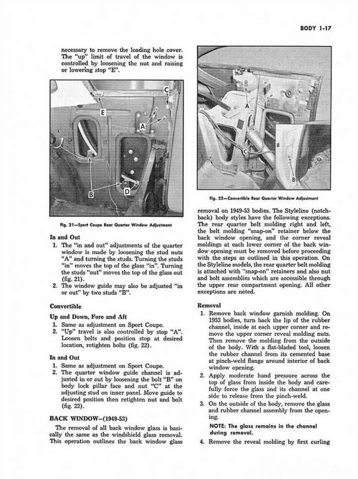 1949 1951 1952 1953 1954 Chevrolet Shop Service Repair Manual Engine Drivetrain - Image 3 of 4