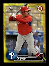 Jhailyn Ortiz 2016 Bowman Prospects Yellow #BP31