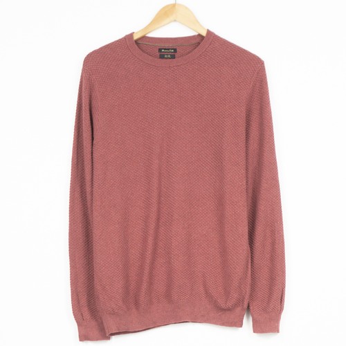 Massimo Dutti Jumper Sweater Red Crew 