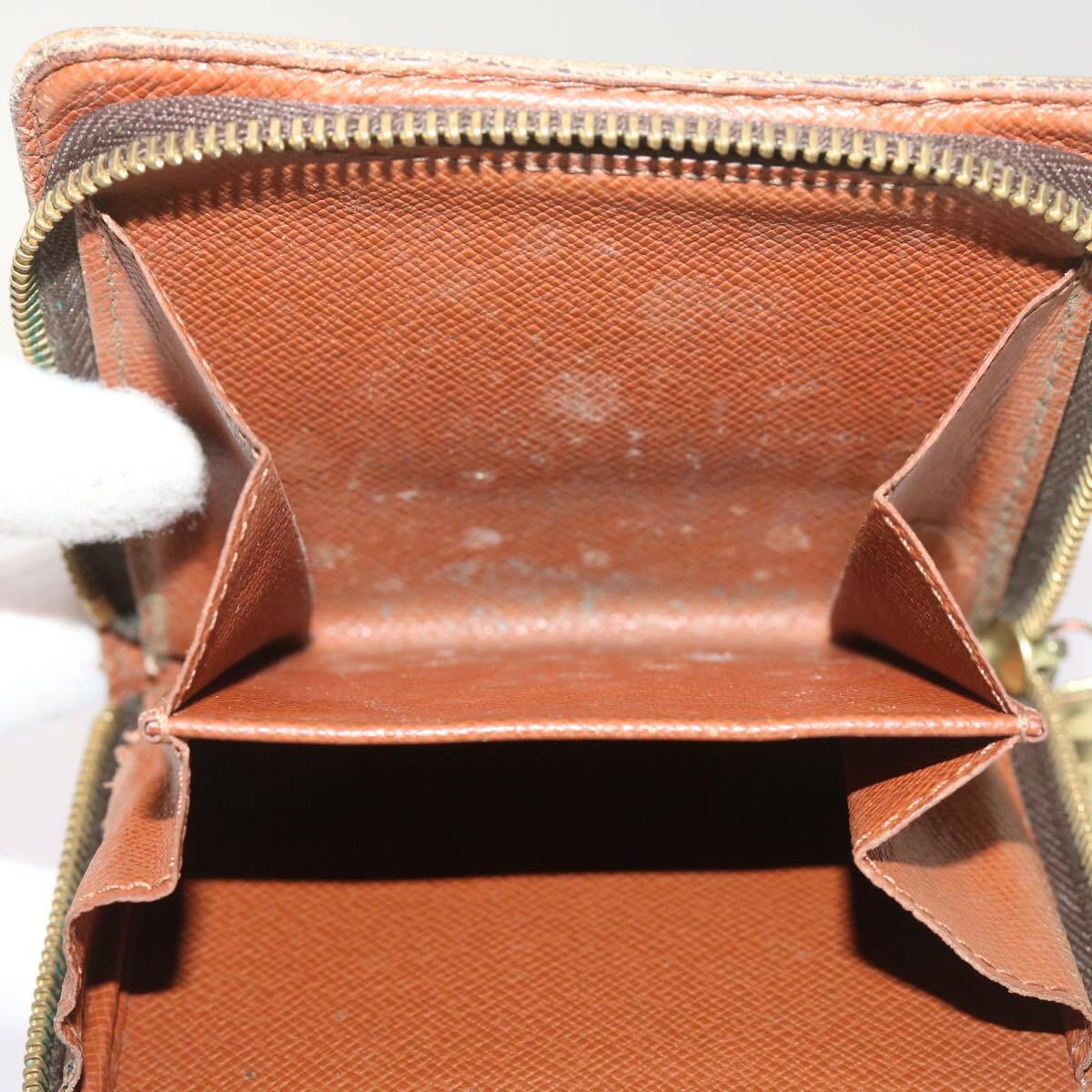 LOUIS VUITTON Monogram Compact Zip Wallet M61667 LV Auth 68788 | eBay 