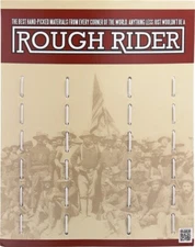 Rough Ryder Empty Countertop Display Cardboard Elastic Shows 12 Pocket Knives