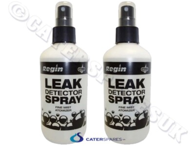 2X REGIN 250ML LECKSUCHFLÜSSIGKEIT SPRÜHFLASCHE GASLUFTTESTER DETEKTOR FLÜSSIGKEIT