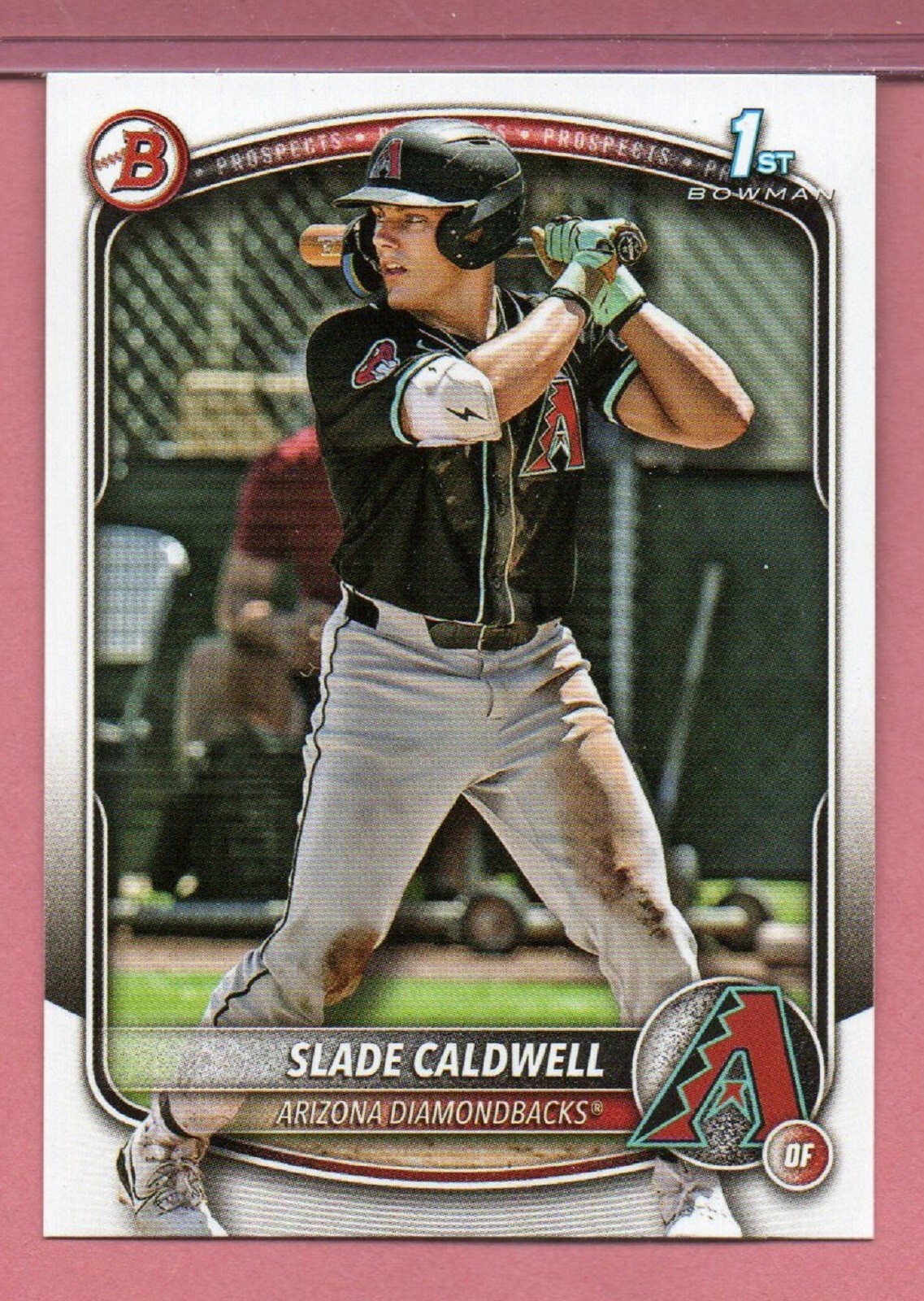 Diamondbacks Paper Slade Caldwell, Arizona Diamondbacks, 2025 Bowman Paper Prospects, BP ...
