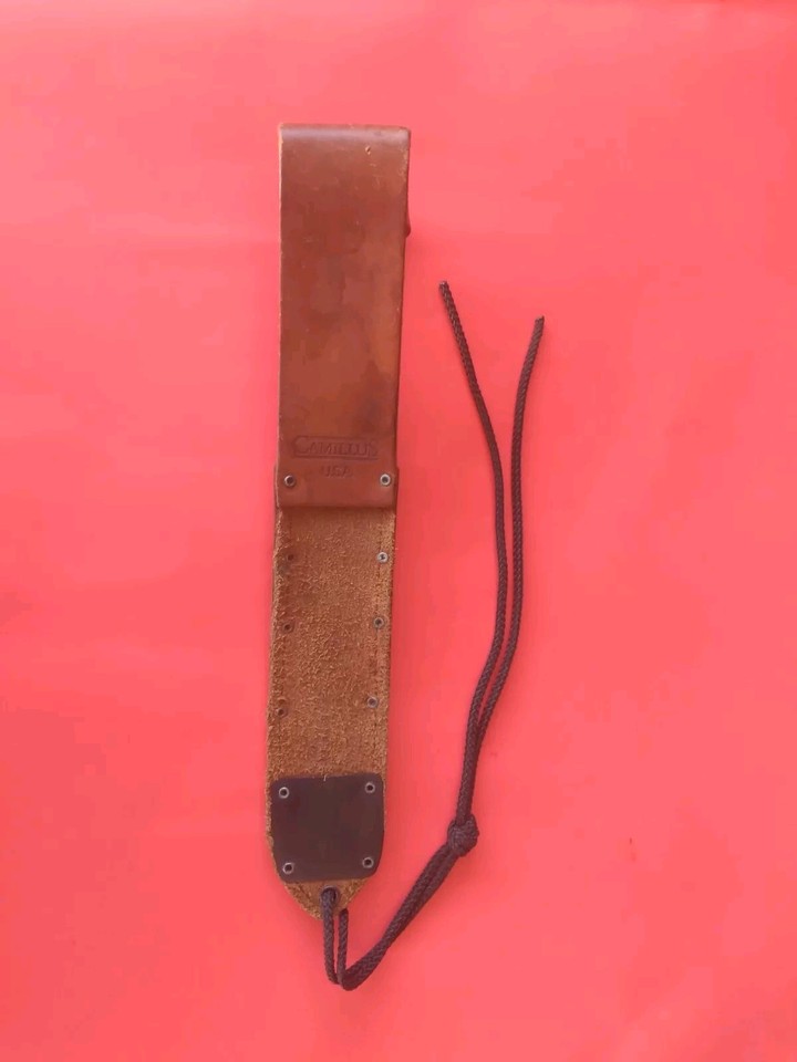 Camillus U.S. M3 Fighting Knife Replacement Leather Sheath eBay