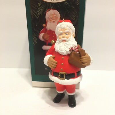 キリンカルチュアクラブ クリスマス1996 1996 Hallmark SANTA Claus KOC Club Membership Keepsake Ornament | eBay