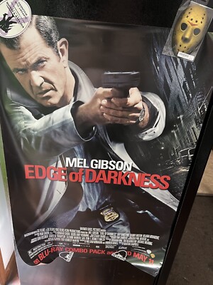 Edge Of Darkness Mel Gibson video store poster 27x40