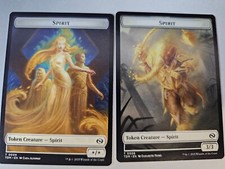 MTG - Spirit || Spirit Double Sided Token - Tarkir: Dragonstorm