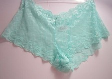 Lace Cheeky panty, color: sky size: M