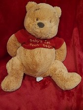 Disney Baby Baby's 1st Pooh Bear Plush 12" Toy With Rattle. Winnie The Pooh.
