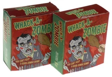 Set 2 Whack A Zombie Mega Mini Kits Bop Bag Book Gag Gift Desk Office Halloween