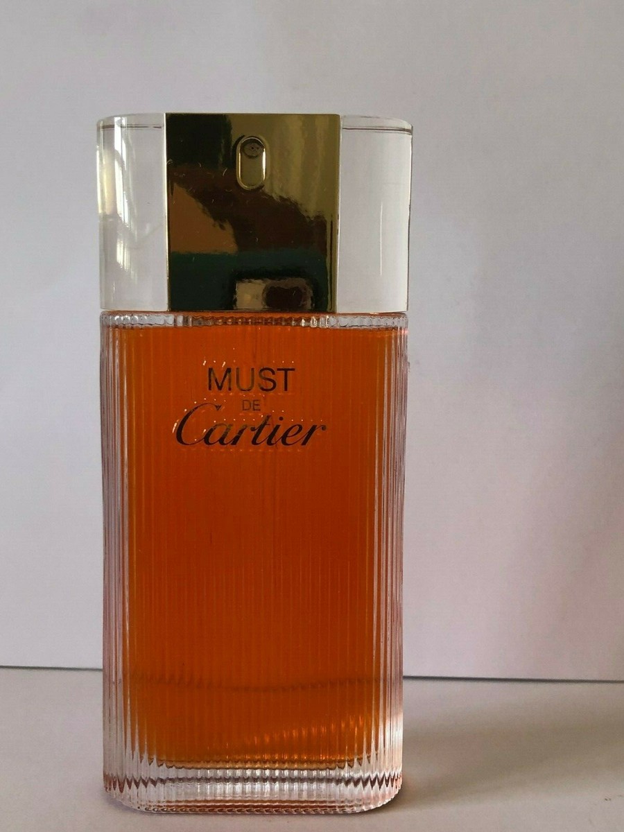 Cartier must de cartier eau de toilette spray 100,ml