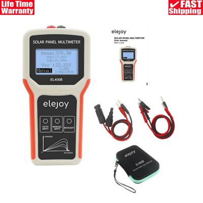 Elejoy EL400B 5-400W 12-60V Solar Panel Multimeter PV Panel Tester