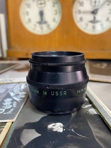 Lente KMZ Jupiter 8 50 mm F/2 negra URSS para montaje de tornillo Fed Zorki Leica M39 - Imagen 8 de 10