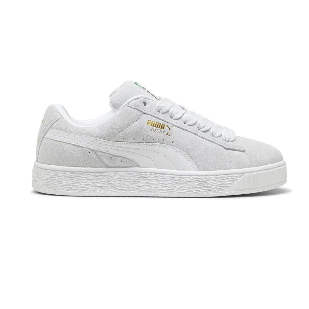 Мужские серые кроссовки Puma Suede Xl на шнуровке Повседневная обувь 39520522