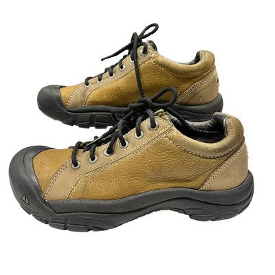 Keen Hiking Shoes Leather Comfort Outdoor Foot Wear Brown  display picture 1