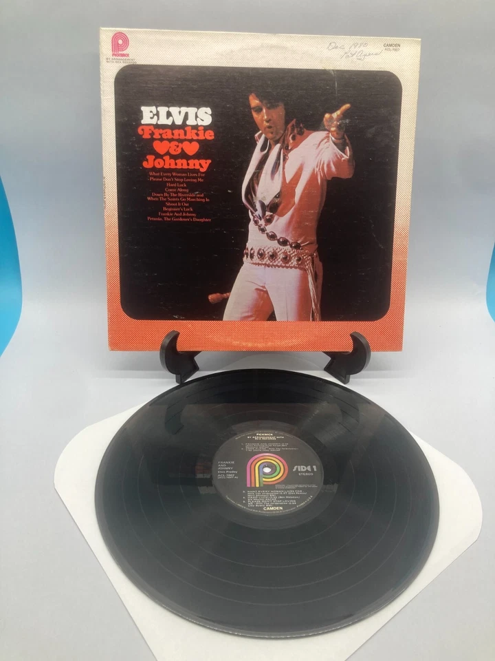 Elvis Presley Frankie & Johnny Vintage Vinyl LP 1975 Pickwick Record ACL-7007 - Image 3 of 4