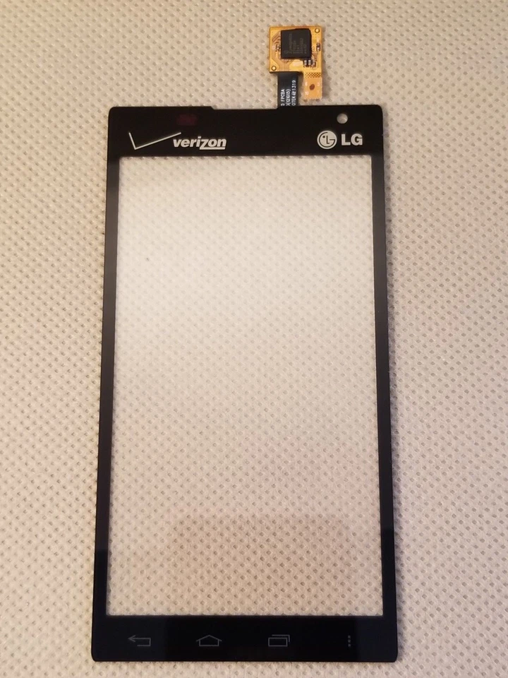 New LG OEM Touch Screen Digitizer Front Glass for LUCID 2 VS870 w/ Verizon Logo - Image 2 of 4
