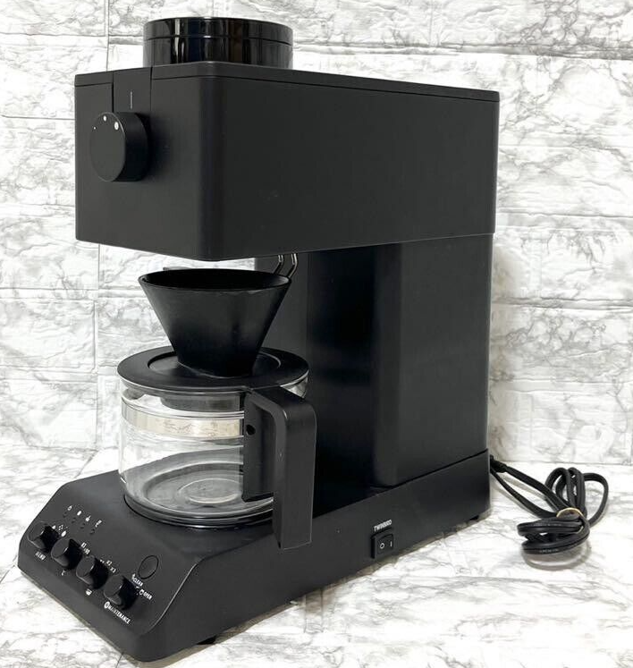 TWINBIRD CM-D457B Full Automatic Coffee Maker Black Japan TWINBIRD CM-D457B Full Automatic Coffee Maker Black Japan