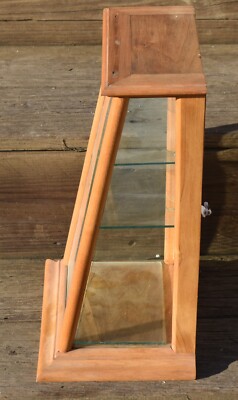 Antique ZENO GUM advertising Shelf General Store Display Case