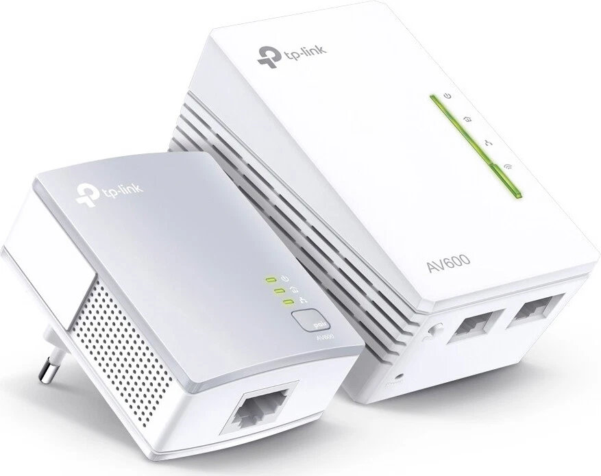 Powerline Wifi Tp-Link Ethernet Adattatore Lan 600 Mbps Wireless TL-WPA4221 - Immagine 3 di 4