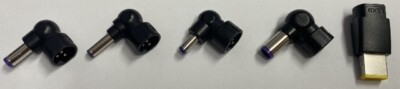 Lot of 5 Targus tips for Universal Targus Wall Adapter (APA31US)(APA110US)