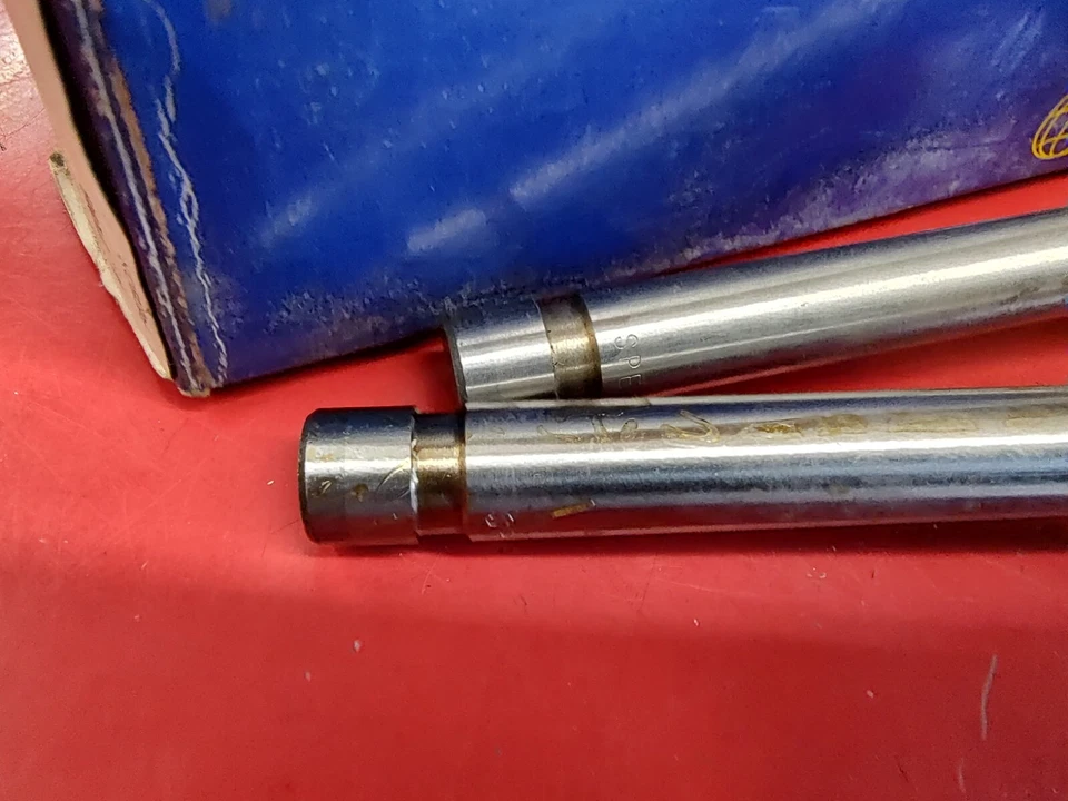 2 nuevas válvulas de escape SBI #01212 1972 Oldsmobile Cutlass Delta 88 F85 350 cid V8 Foto 4 de 4