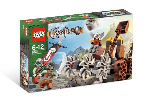 LEGO Castle 7040 La Catapulte des Nains avec figurines de guerriers