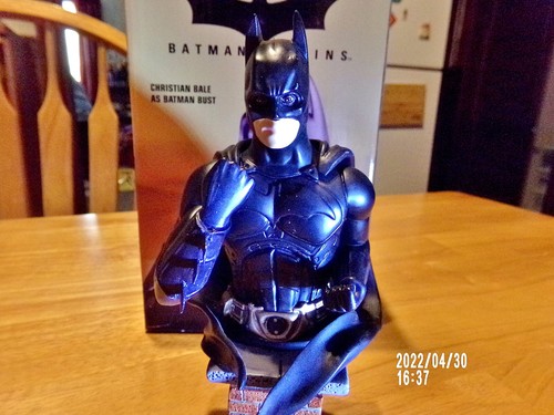 Batman Begins Christian Bale As Batman 6 1/4" Bust DC Direct - Picture 2 of 6